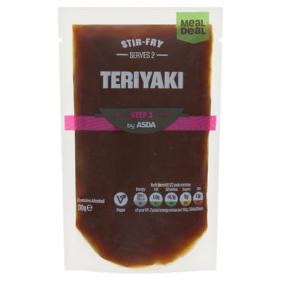 ASDA ASDA Teriyaki Stir-Fry Sauce 170g- Buy online at McGrocer