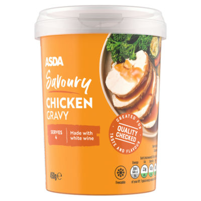 ASDA Savoury Chicken Gravy 450g Chilled (British brand)