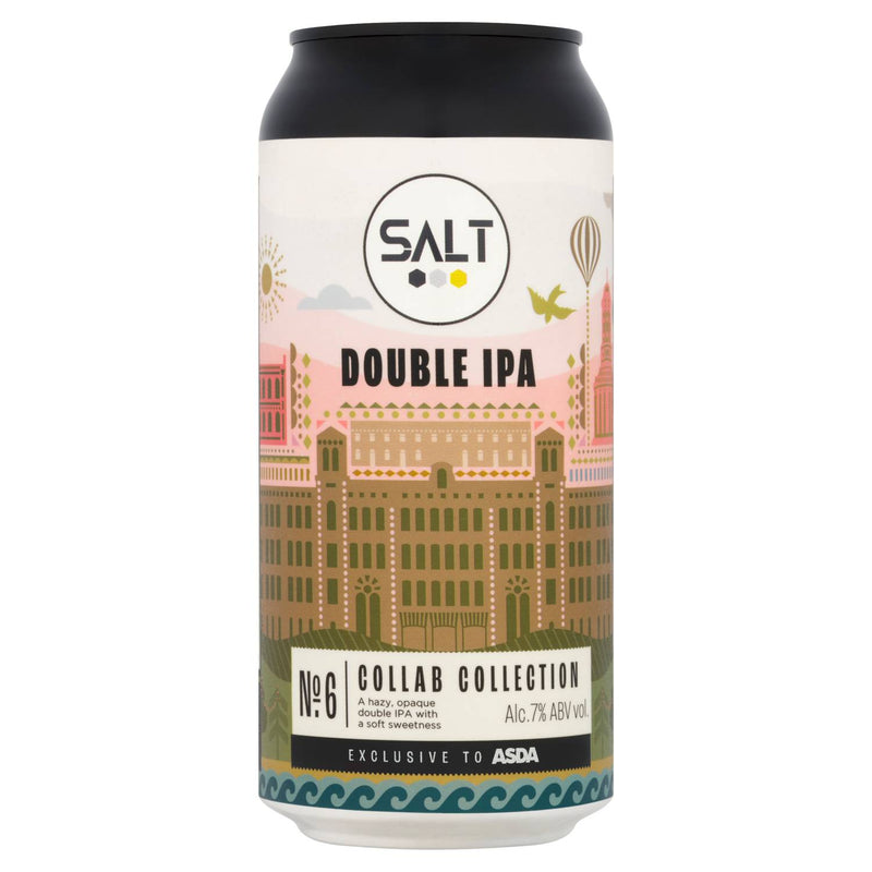 ASDA Salt Double IPA 440ml, imported from the UK