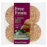 Free From by Asda seeded white rolls 260g - British product