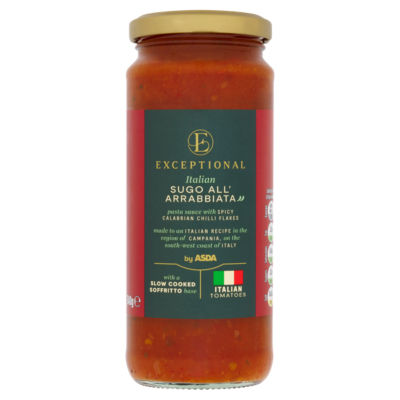 ASDA Arrabbiata pasta sauce 340g (British brand)