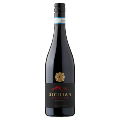 ASDA Sicilian Reserve red wine 75cl - British product
