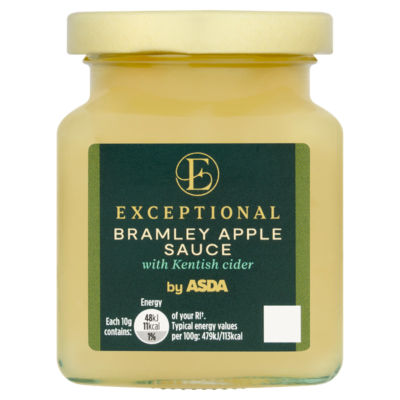 ASDA Bramley Apple Sauce with Kentish Cider 210g - British product