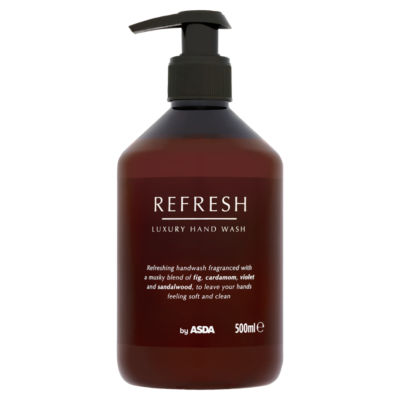 ASDA Refresh Luxury Hand Wash 500ml, imported from the UK