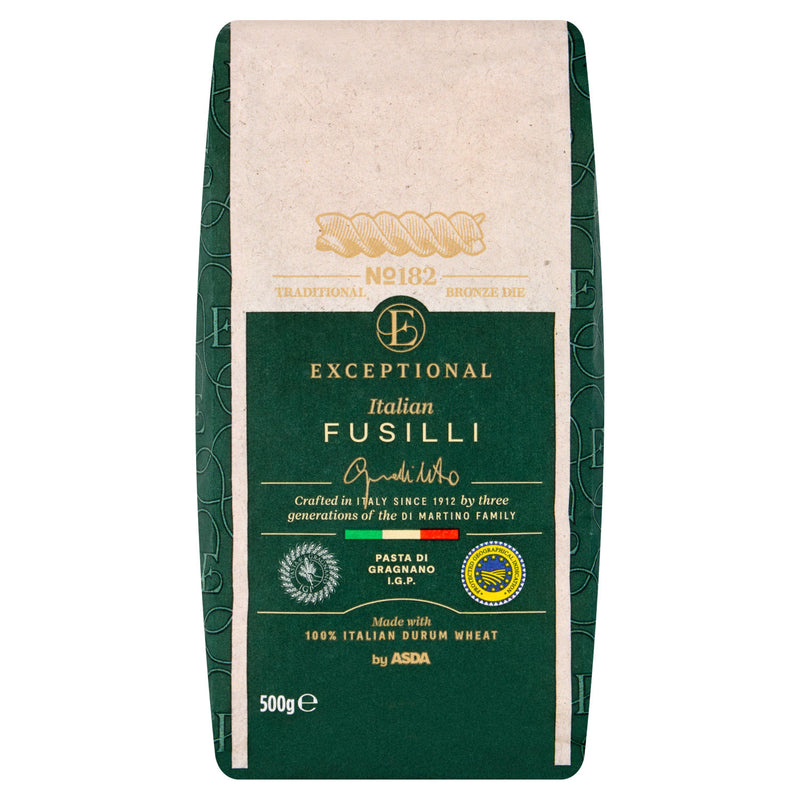 ASDA Italian fusilli pasta 500g, UK version