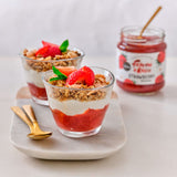 Fearne & Rosie strawberry reduced sugar jam 310g - British product
