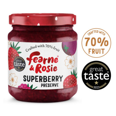 Fearne & Rosie Superberry Jam 310g - British product