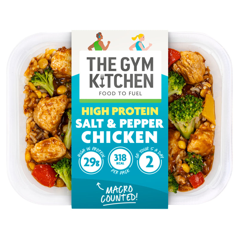 The Gym Kitchen Salt & Pepper Chicken 400g (British brand)