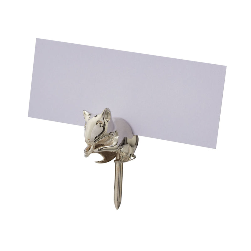 Fortnum's silver-plated cheese markers set of 4, UK version