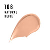 Max Factor foundation in shade 106 Natural Beige, 35ml, imported from the UK