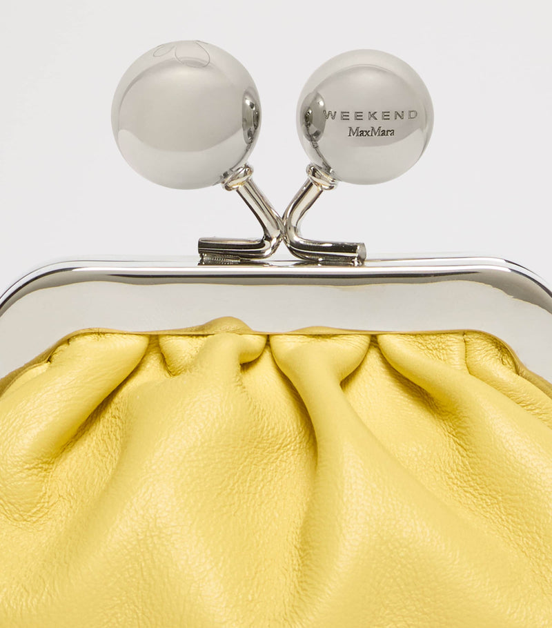 Weekend Max Mara Leather Pasticcino bag charm, UK version