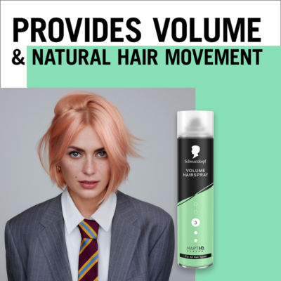 Schwarzkopf Volume hairspray 400ml, UK version