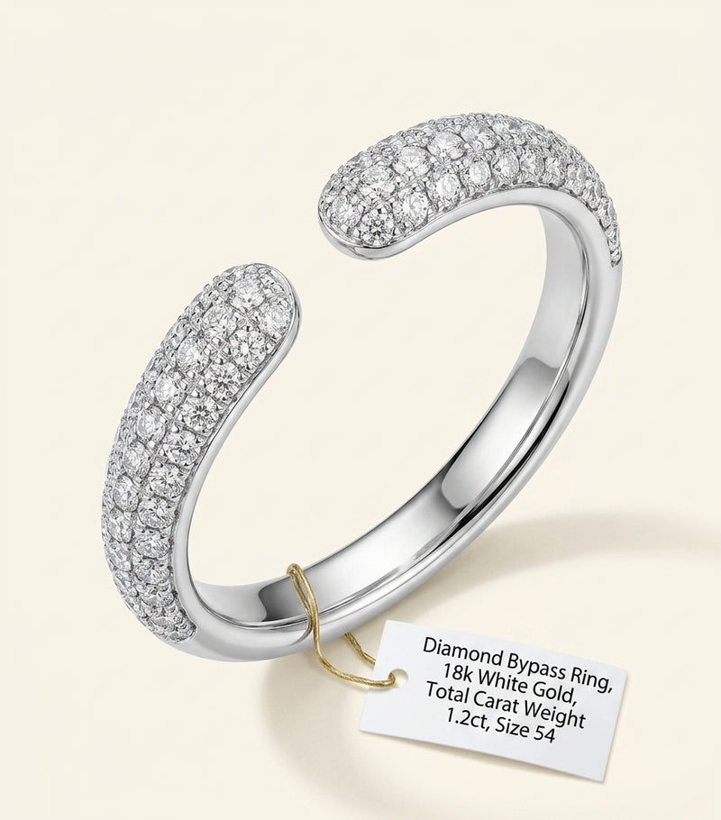 Cartier Panthère de Cartier ring white gold diamonds onyx - British product