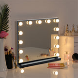 Livingandhome LED Makeup Vanity Mirror 52x42cm, imported from the UK