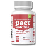 Superdrug Pact Nutrition Vitamin B12 Methylcobalamin 365 Vegan Tablets- Buy online at McGrocer