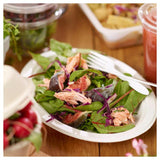 White Microwaveable Buffet Platters   3 per pack GOODS M&S
