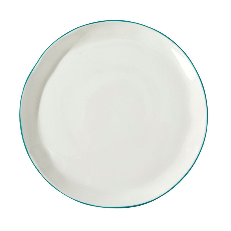 Feldspar teal dinner plate 29cm, imported from the UK