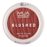 MUA Blushed Matte Powder Blusher Rouge Noir