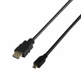 Micro HDMI cable black 3m, UK version