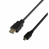 Micro HDMI cable black 3m, UK version