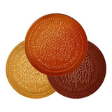 Fortnum's coronation chocolate coin in decorated keepsake tin, UK version