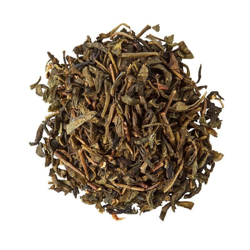 Green tea with elderflower loose leaf caddy 125g, imported from the UK