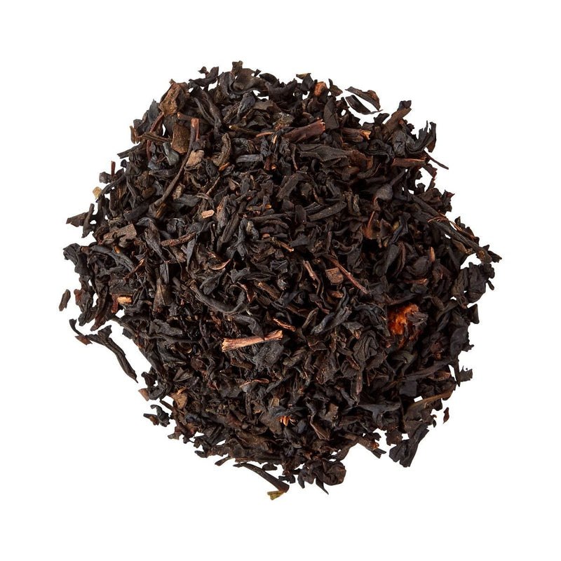 Black tea with peach loose leaf caddy 125g (British brand)