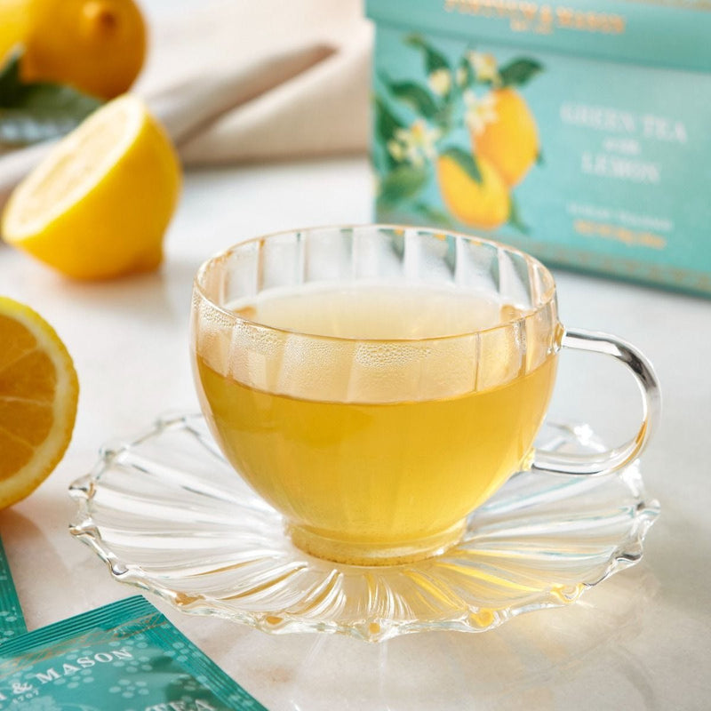 Green Tea with Lemon silky tea bags 30g, UK version
