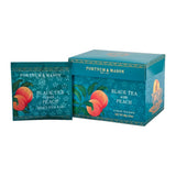 Black tea with peach 15 silky tea bags 30g, UK version