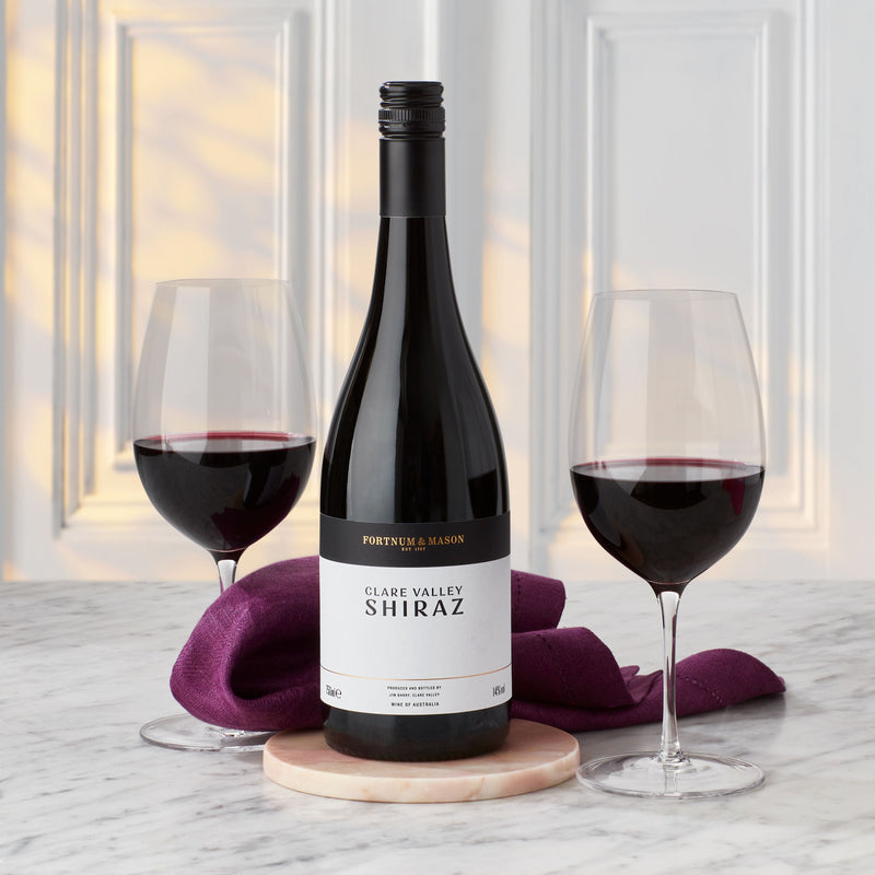 Fortnum's Clare Valley Shiraz wine 75cl (British brand)