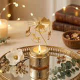 Livingandhome carousel scented candle golden osmanthus 275g, UK version