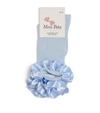 Meia Pata ribbon-trim knee-high socks - British product