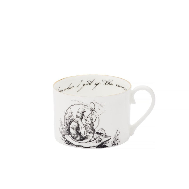 Rory Dobner Alice in Wonderland Caterpillar teacup and saucer, 250ml (British brand)