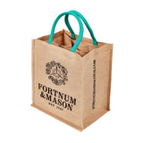 Fortnum's six bottle wine bag plastic-free carrier (British brand)
