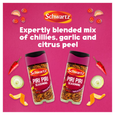 Schwartz Piri Piri Seasoning spice mix 39g (British brand)