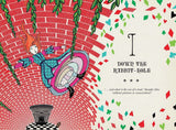 Alice in Wonderland illustrated book by Lewis Carroll MinaLima - imported from the UK