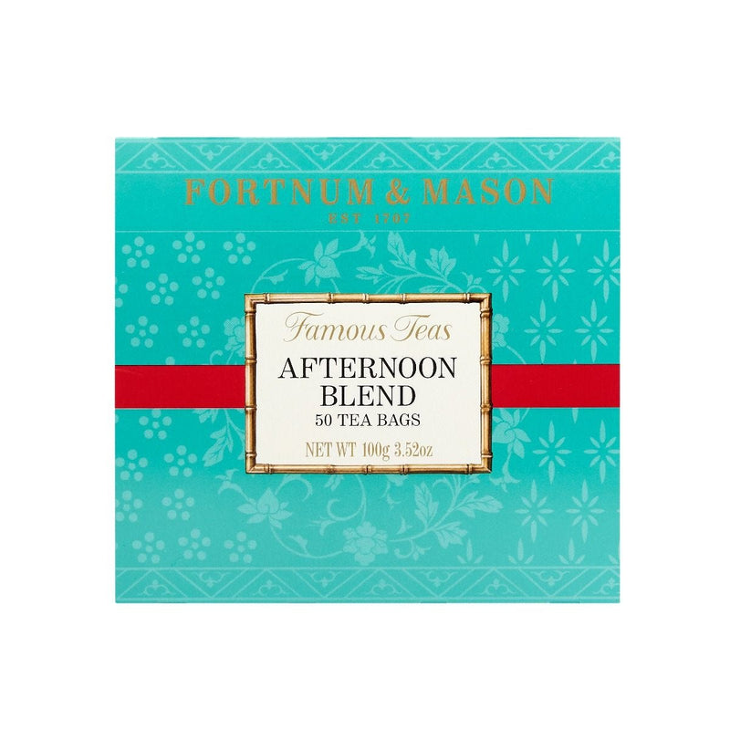 Fortnum's Afternoon Blend tea 50 tea bags 100g, British product