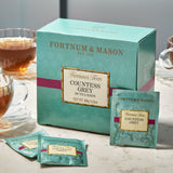Fortnum's Countess Grey tea bags 50 count 100g, imported from the UK