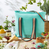 Fortnum's cooler tote bag Eau de Nil (British brand)