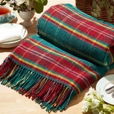 Fortnum's tartan waterproof picnic blanket 150cm x 183cm, imported from the UK