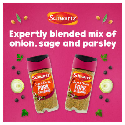 Schwartz sage onion pork seasoning 34g (British brand)