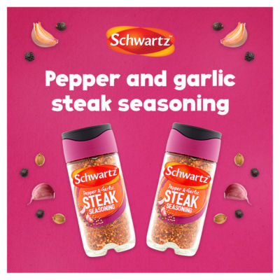 Schwartz pepper and garlic steak seasoning 46g (British brand)