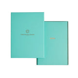 Fortnum's Eau de Nil A5 leather notebook, imported from the UK