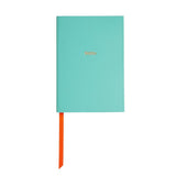 Fortnum's Eau de Nil A5 leather notebook, imported from the UK