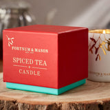 Fortnum's Christmas spiced tea votive candle 70g, imported from the UK