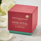 Fortnum's rose petal votive candle 75g, UK version