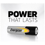 Energizer Alkaline Power AAA batteries pack of 24, UK version