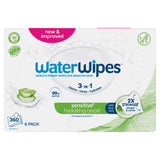 ASDA WaterWipes Sensitive+ Hydrating Boost Wipes Unscented Baby Wipes 360 Count- Buy online at McGrocer