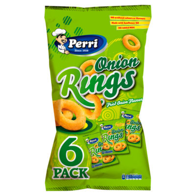 Perri onion rings fried onion flavour 120g - British product