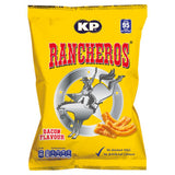 KP Rancheros bacon flavour potato snacks 100g, imported from the UK